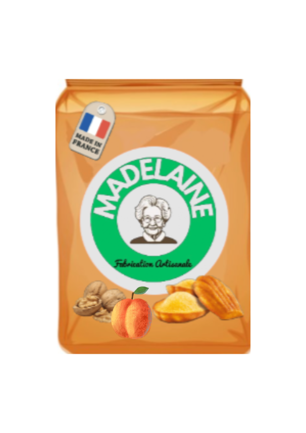 Madeleines à la NOIX et à l'ABRICOT