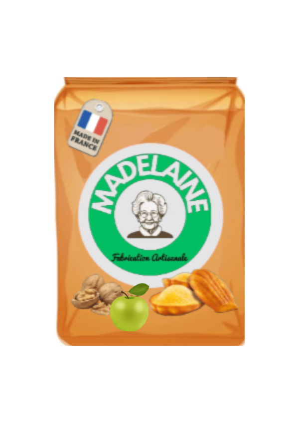 Madeleines à la NOIX et à la POMME